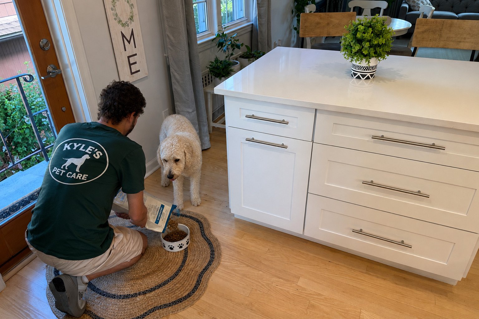 Drop-In Pet Visits in Chelsea with Kyle